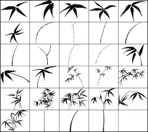 Bamboo Tree Plants Tattoos Designs